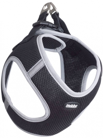 Szelki dla psa Nobby Delight Mesh XS 30-35cm, 35-40cm czarne - Nobby zdjęcie 1