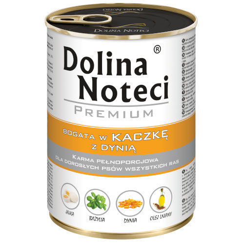 Dolina Noteci PREMIUM 400g kaczka z dynią - Dolina Noteci zdjęcie 1