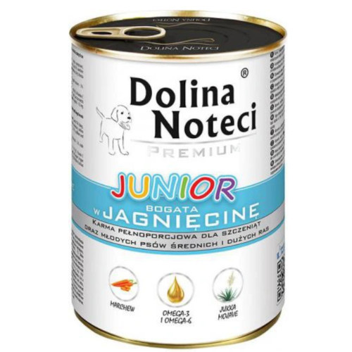 Dolina Noteci PREMIUM junior 400g jagnięcina - Dolina Noteci zdjęcie 1