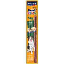 Vitakraft beef stick przysmak - miękki, mięsny patyczek z dziczyzną 1szt (12g) - Vitakraft zdjęcie 1