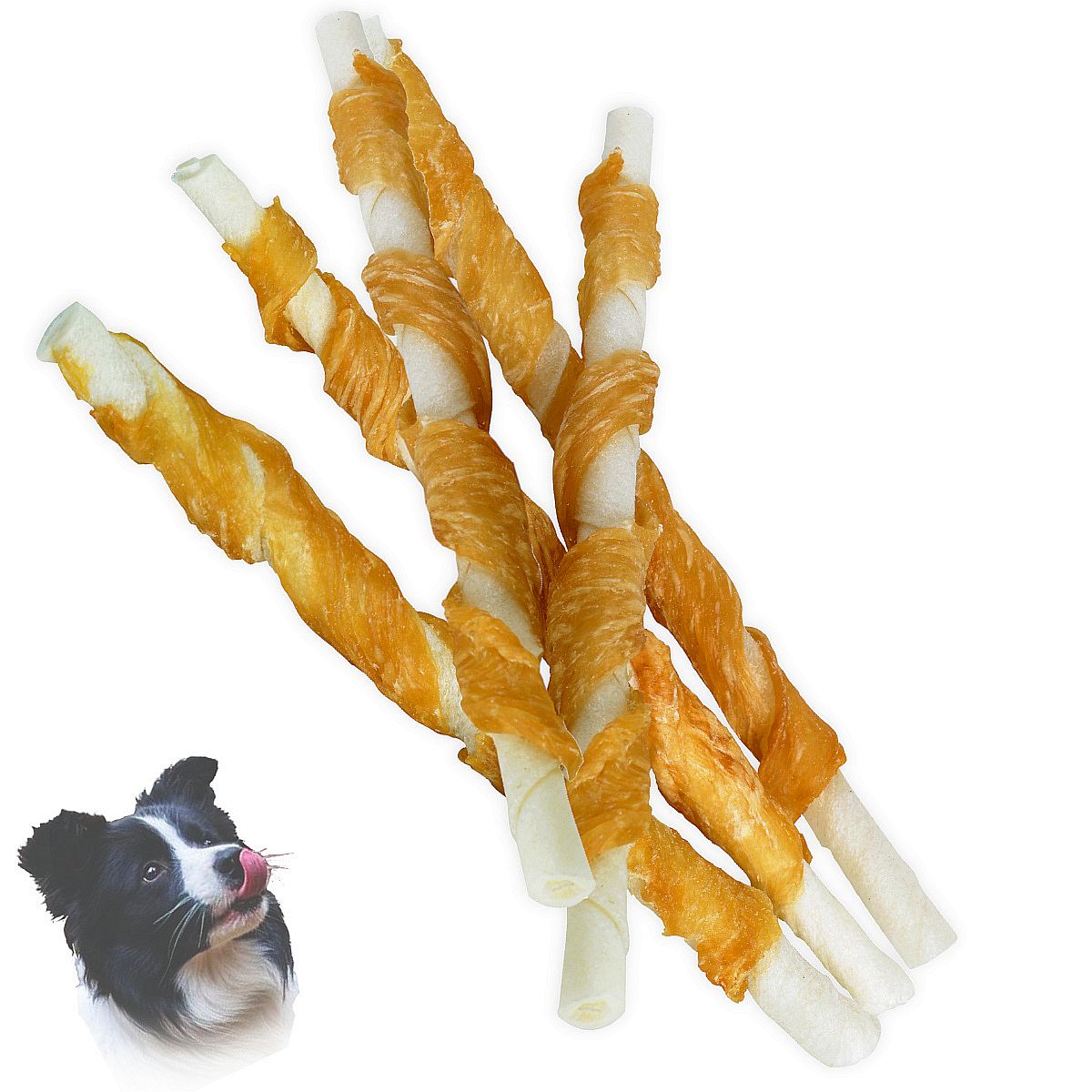 Przysmak dla psa Starsnack Wrapped Chicken Nobby 70g - pałeczki z kurczakiem - Nobby zdjęcie 2