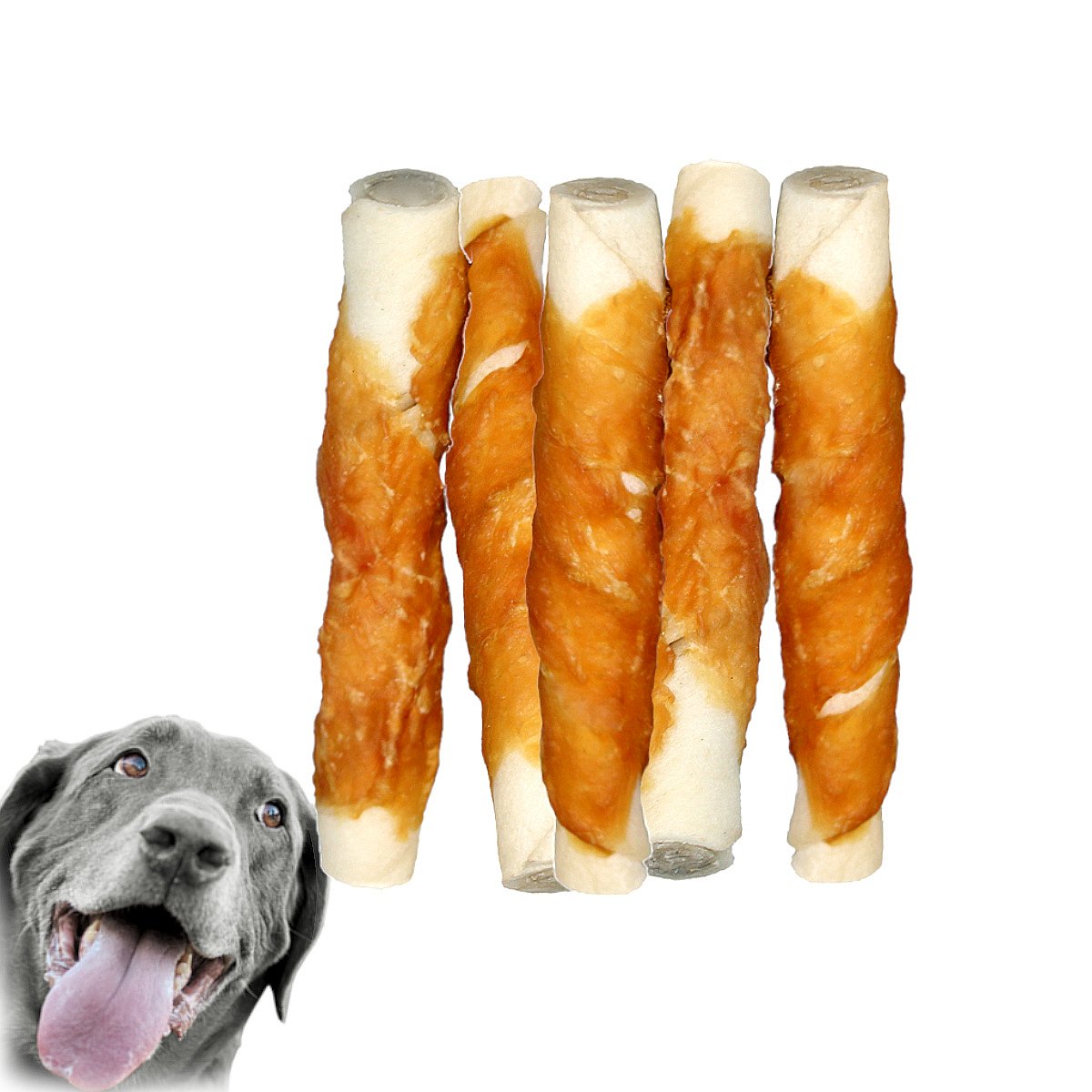 Przysmak dla psa Starsnack Wrapped Chicken M Nobby 150g - pałeczki z kurczakiem rozmiar M - Nobby zdjęcie 2