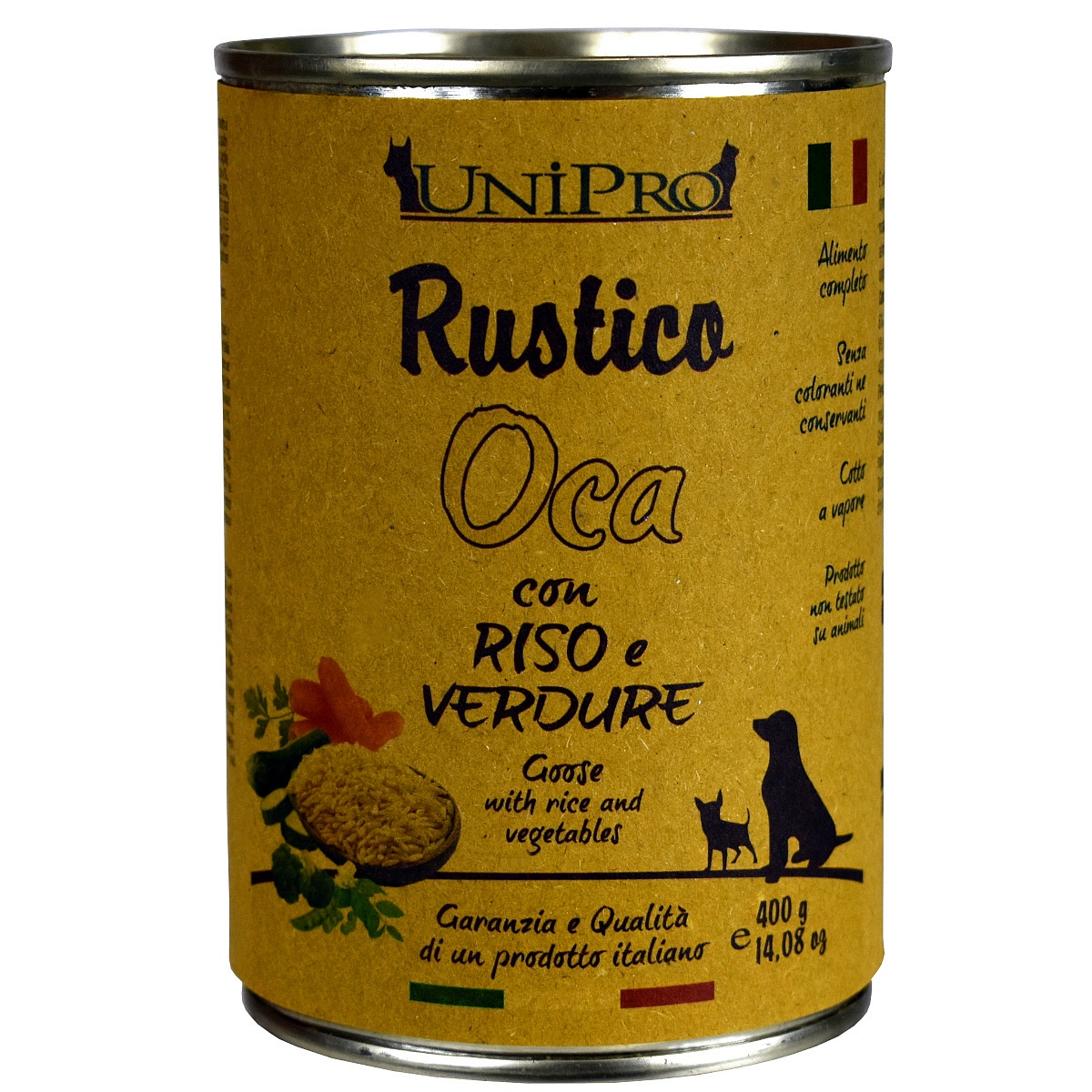UniPro Rustico karma dla psa 400g gęś z ryżem i warzywami - UniPro zdjęcie 2