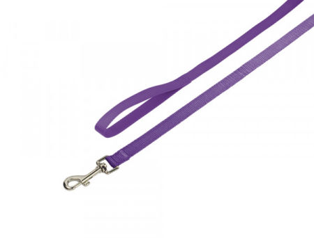 Smycz dla psa Nobby Classic L-XL 25mm / 1,20m fioletowa