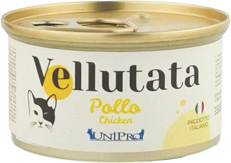 UniPro Vellutata karma dla kota 85g kurczak - delikatna, aksamitna z dodatkiem mleka