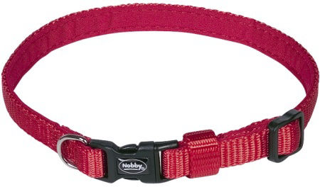 Obroża dla psa Nobby Classic Preno mini XS-S 10mm, 20-35cm czerwona