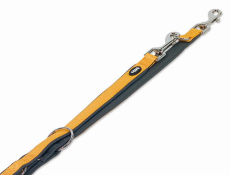 Smycz dla psa Nobby Classic Preno M-L 20/25mm ; 2,00m pomarańczowa