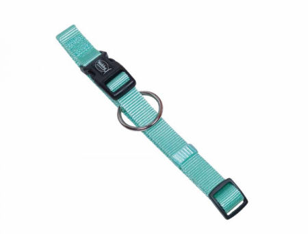 Obroża dla psa Nobby Classic L-XL 25 mm, 50-65 cm miętowa - lekka , miękka i wygodna