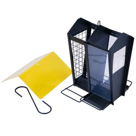 Karmnik dla ptaków Nobby " Laja" 17x16x21cm czarno-żółty - Nobby zdjęcie 2