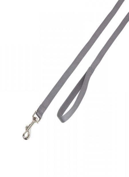 Smycz dla psa Nobby Classic L-XL 25mm / 1,20m szara