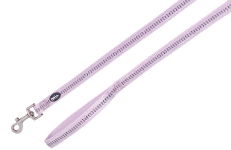 Smycz dla psa Nobby Soft Grup L-XL 25mm / 1,20m lila