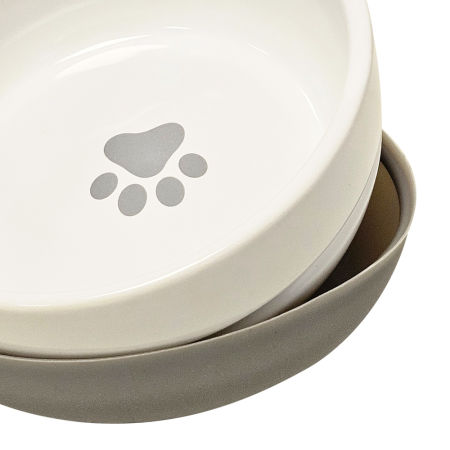 Miska ceramiczna Nobby dla psa "Sabit"  z łapką 2,00l  Ø 20,5x9,0cm - Nobby zdjęcie 3