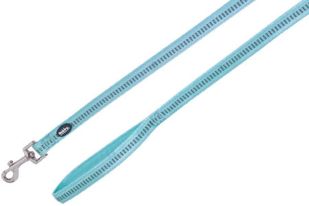 Smycz dla psa Nobby Soft Grup L-XL 25mm / 1,20m miętowa