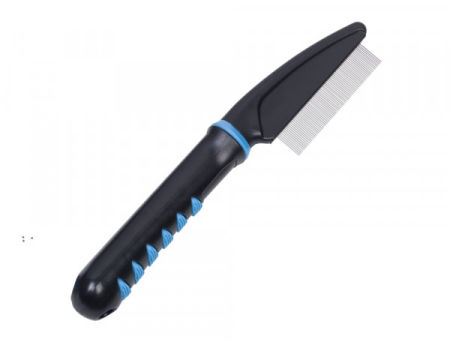 Grzebień Nobby do sierści krótkiej i o średniej długości Comfort line Undercoat & Shedding 73 zaokrąglonych zębów