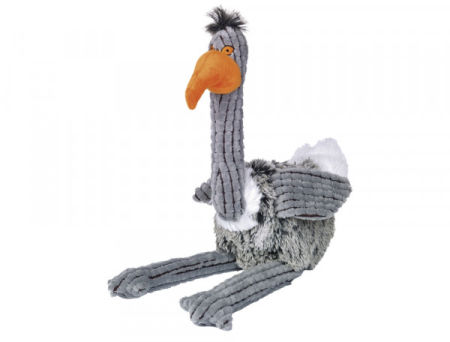 Pluszowa zabawka dla psa Nobby plush animal vulture with XL squeaker 51cm - pluszowy sęp z dużą piszczałką (XL) wbudowaną w długiej szyi