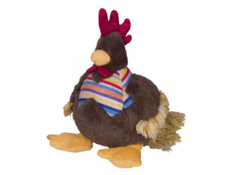 Pluszowa zabawka dla psa Nobby plush animal Cock 27cm - pluszowy kogut z piszczałką i trzeszczącymi skrzydełkami