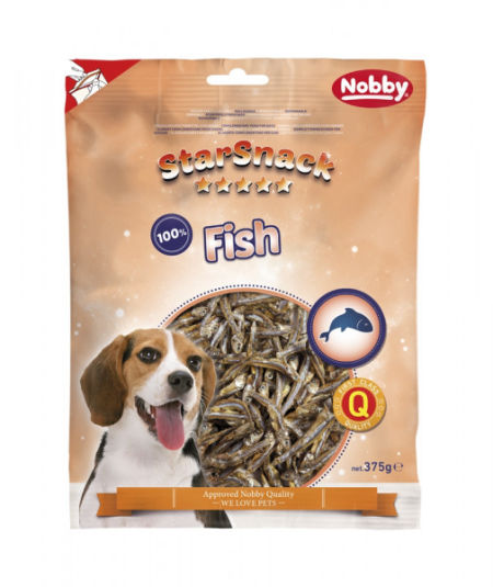 Przysmak dla psa Starsnack Fish 375g Nobby - 100% suszonej ryby