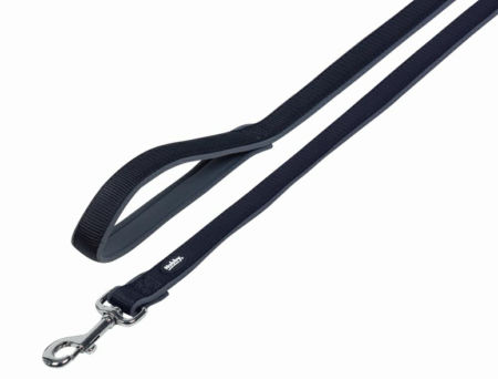 Smycz dla psa Nobby Classic Preno M-L 20/25mm ; 1,20m czarna