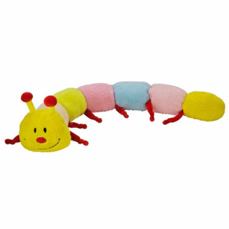 Pluszowa zabawka dla psa Nobby plush cateroillar large 71cm - pluszowa gąsiennica z 6 piszczałkami