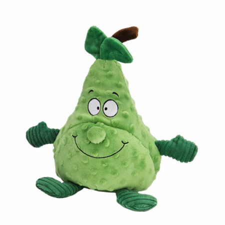 Pluszowa zabawka dla psa Nobby plush pear 28cm - pluszowa gruszka z piszczałką