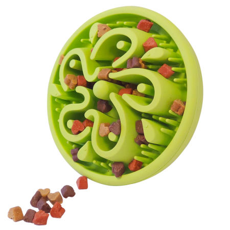Zabawka dla psa Nobby Rubber snack dispenser Ø 12x6cm - gumowa półkula na przysmaki - Nobby zdjęcie 4