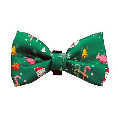 Świecąca Świąteczna Muszka dla Psa Zielona LED Nobby Xmas od Nobby