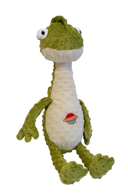 Nobby Zabawka dla Psa Pluszowy Kameleon z Piszczałką 57 cm Szelest