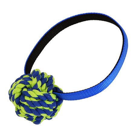 Zabawka Szarpak dla Psa Bawełniana Piłka z Uchwytem 25 cm od Nobby