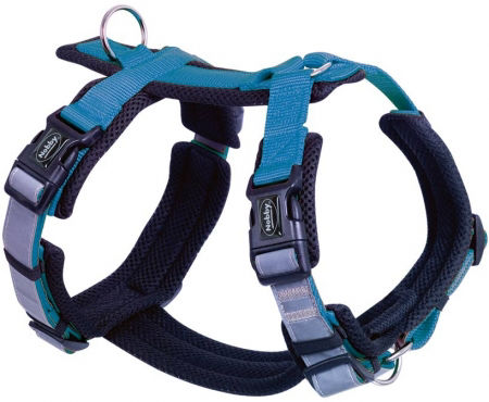 Szelki dla psa Nobby Daily Walk Comfort M 36-48, 57-76cm jasnoniebieskie