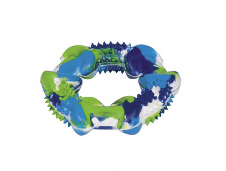 Zabawka dla psa Nobby Rubber Line Toy Ring Ø 12cm - gumowy ring kamuflaż