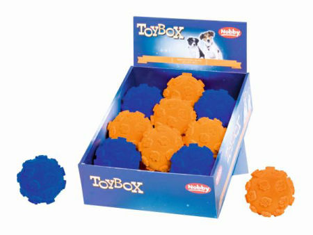 Piłka dla psa TPR Paw Ball Flocking 9cm 