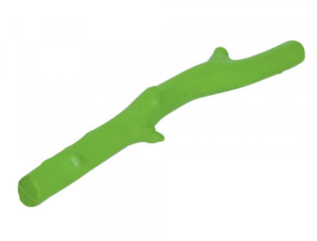 Zabawka dla psa Nobby Rubber Line Stick Green 32cm - gumowy, zielony kij