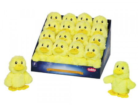 Pluszowa zabawka dla psa Nobby Display plush duck Daggi 13cm - pluszowa kaczka z piszczałką