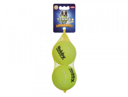 Zabawka dla psa Nobby Tennis Line Ball with squeaker 