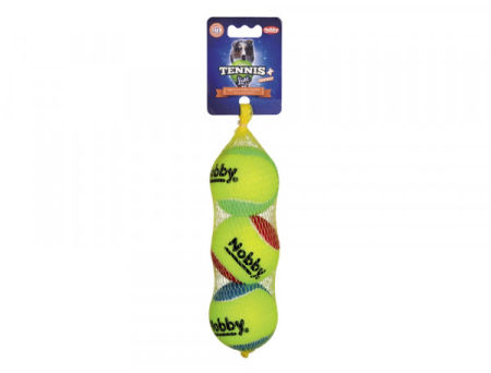 Zabawka dla psa Nobby Tennis Line Ball with squeaker 