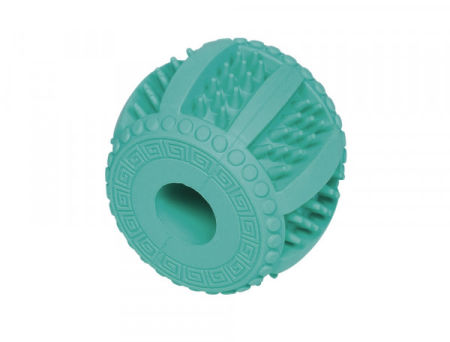 Zabawka dla psa Nobby Detal Line Ball Ø 7x5cm - gumowa piłka z miętą