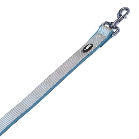 Trwała Smycz z Neoprenową Rączką Classic Preno M-L 1,2 m Błękitna od Nobby