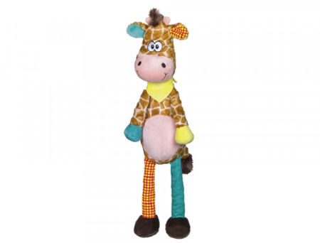 Pluszowa zabawka dla psa Nobby plush animal Giraffe 56cm - pluszowa żyrafa z piszczałką