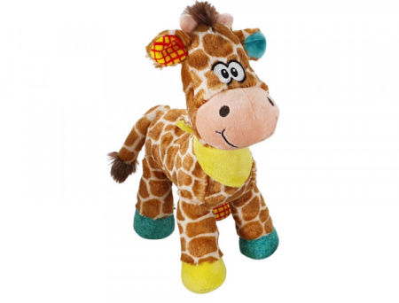 Pluszowa zabawka dla psa Nobby plush animal Giraffe 30cm - pluszowa żyrafa z piszczałką