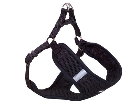 Szelki dla psa Nobby Mesh Reflect M 15mm 50cm, 48-56cm czarne