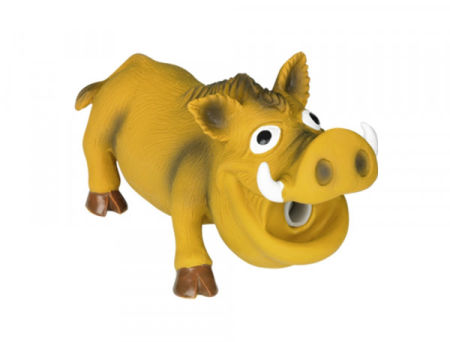 Lateksowa zabawka dla psa Nobby Boar 17cm - dzik ze specjalnym dźwiękiem 🎶
