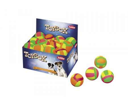 Zabawka dla psa Nobby Foam Rubber Volleyball Ø 6,3cm- pływająca piłka z pianki gumowej 