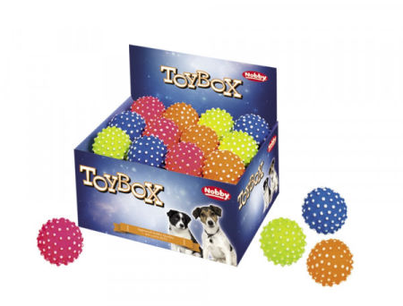 Zabawka dla psa Nobby Foam Rubber Pin Ball Ø 7,2cm- pływająca piłka z pianki gumowej z kolcami