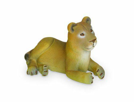 Zabawka lateksowa lwica 16cm