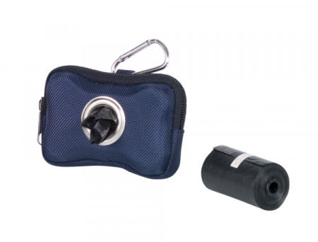 Dozownik na woreczki TidyUp Hady Nobby 10x3x7cm - nylonowa torba na woreczki 2rolki po 15szt woreczków