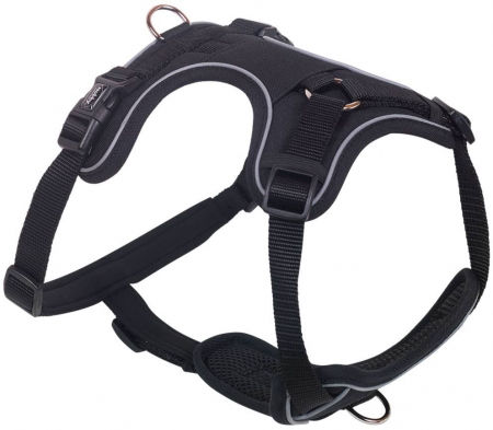 Szelki dla psa Nobby Mailo S-M 20mm; 30-45, 50-62cm czarne