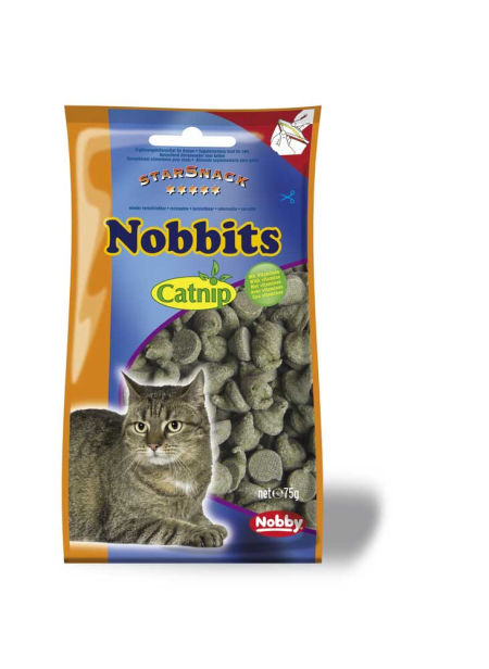 Przysmak dla kota StarSnack Nobbits Catnip 75g Nobby - przysmaki z kocimiętką