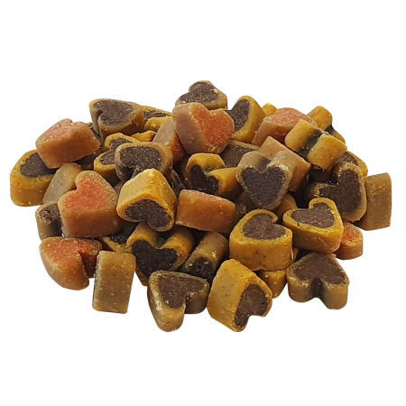 Przysmak dla psa Starsnack Duo Heart Mix Nobby 200g - mix mięsnych serduszek - Nobby zdjęcie 1