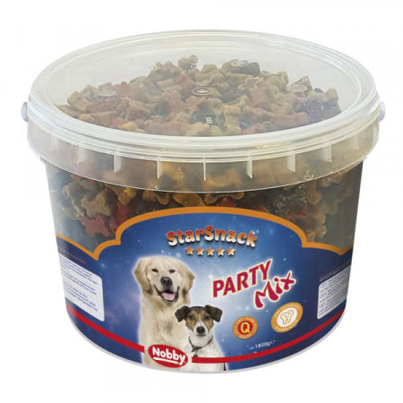 Przysmak dla psa Starsnack Party Mix Nobby 1,8kg  - mix mięsny - Nobby zdjęcie 2