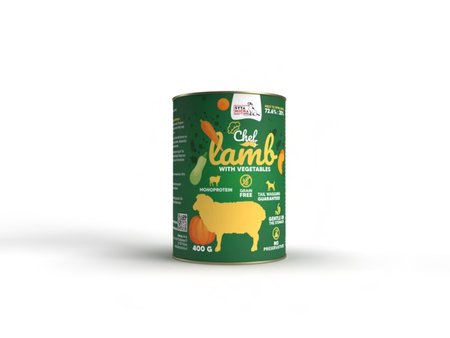 Syta Micha CHEF monoproteinowa mokra karma dla psów dorosłych 400g - jagnięcina z warzywami